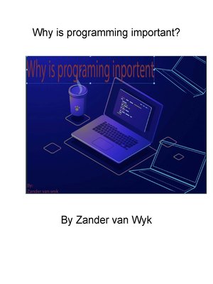 cover image of Why is programming important?